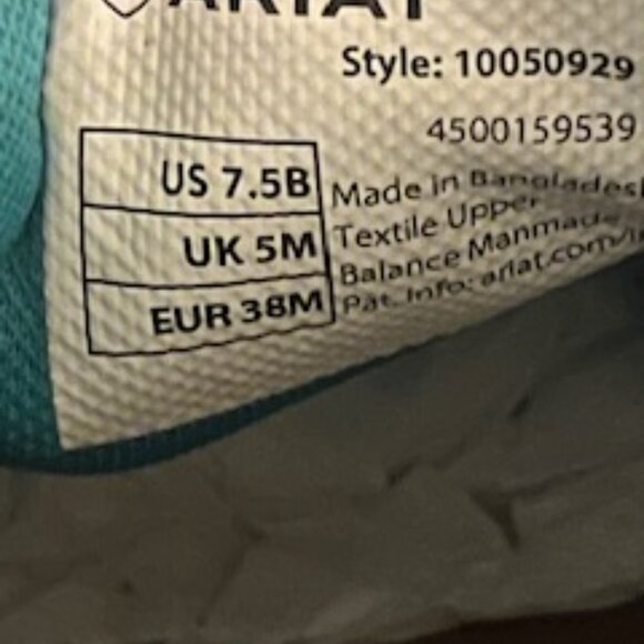 NEW Ariat Hilo Stark Southwest Shoes Women’s 7.5 Aztec Print Chimayo Limited Ed - Picture 6 of 15